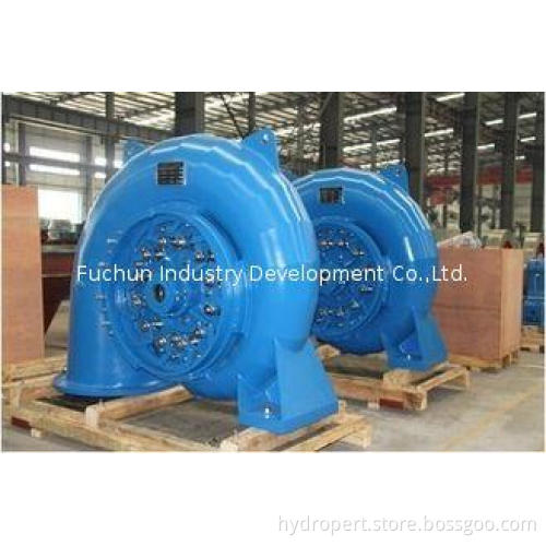 Vertical Shaft Francis Hydro Turbine, Water Powered Turbine